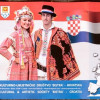 Kroatische dansers en muzikanten in Noord-Sleen
