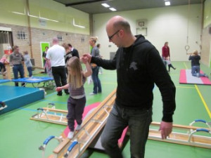 Peutergym in Sleen op maandagmorgen