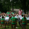 Succesvol binnen- en buitenconcert Crescendo