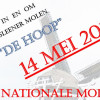 Zaterdag 14 mei Nationale Molendag
