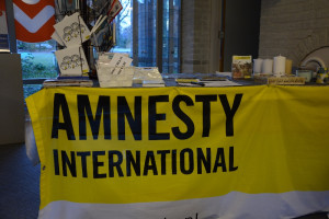 Schrijfdag Amnesty International in Sleen