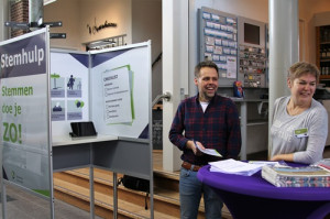 Reizend stemhokje was in Sleen