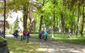 Fietsen met de ijsvereniging op 10 juli