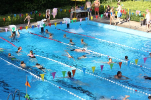 Zwem4daagse onder ideale weersomstandigheden