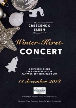 Kerstconcert Crescendo op 14 december