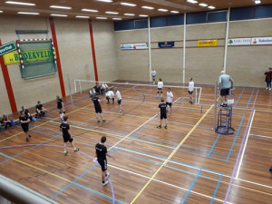 Geslaagd stratenvolleybaltoernooi in Sleen