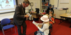 Burgemeester geeft startsein Kindermaand 