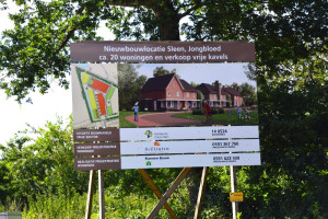 Nieuwe bouwkavels plan Jongbloed