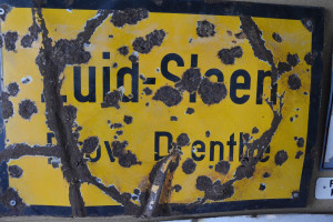 Duits plaatsnaambord Zuid-Sleen