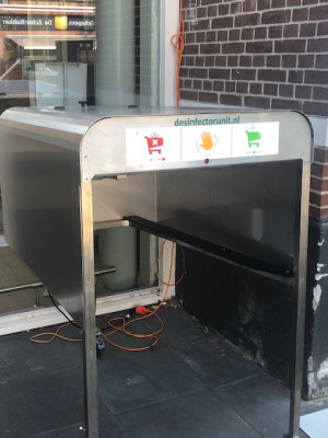 Schone winkelkar bij AH Klaver Kortwijk