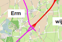 N34 dit weekend gedeeltelijk afgesloten