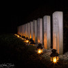 Lichtjes op de oorlogsgraven in Sleen