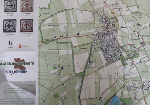 Sleen presenteert Klaverblad wandelroutes