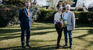 Sjoerd Blank lid in de Orde van Oranje-Nassau