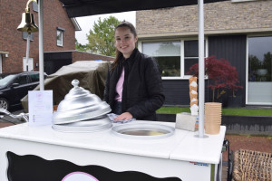 Zinin Ambachtelijk Schepijs in de straat