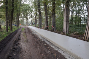 Werkzaamheden fietspad Hengstmeerweg gestart