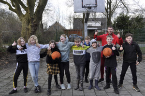 Mooie activiteit met de buurtsportcoach