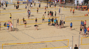 Beachvolleybaltoernooi op 22 en 23 juli