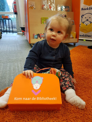 Voorleesuurtje in bibliotheek Sleen