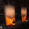 Kerstavond: lichtjes op oorlogsgraven