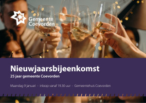 Nieuwjaarsbijeenkomst op 9 januari