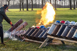 Carbidschieten in Sleen en omgeving