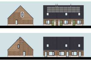 Bouw nieuwe huurwoningen in Sleen