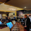 Succesvol optreden malletband en countrykoor