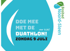 Duathlon voor kids bij Bosbad Noord-Sleen