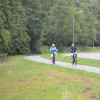 Deelnemers fietsen 40 kilometer