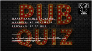 Volleybalclub Sleen organiseert pubquiz