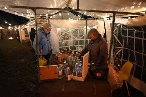 Weer werkte tegen bij kerstmarkt Noord-Sleen
