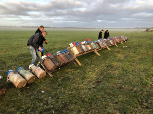 Carbidschieten in Sleen en omgeving