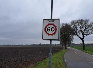 60-kilometer zone voor buitengebied Sleen