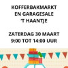 Kofferbakmarkt en garagesale in 't Haantje