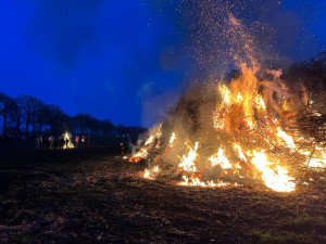 Kleine startproblemen bij de paasbulten