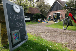 Garage sale in Erm en Achterste Erm op 9 mei