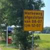 Markeweg tussen Sleen en Noord-Sleen dicht