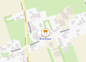 Brievenbus in Erm verplaatst