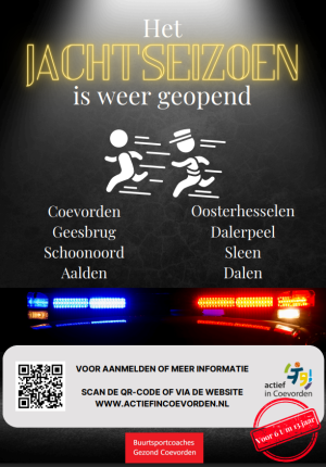 Buurtsportcoaches organiseren jachtseizoen