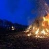 Paasvuren alsnog in brand
