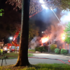 Grote brand groepsaccommodatie in Sleen