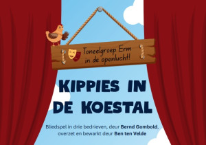 Toneelgroep Erm speelt in de openlucht