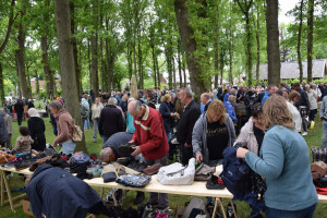 Stormloop op rommelmarkt Crescendo
