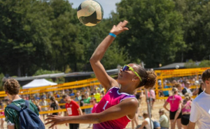 River uit Sleen pakt brons NJK beachvolleybal