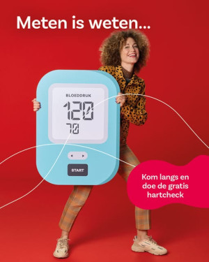 Gratis hartcheck in Sleen op 2 september