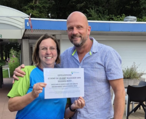 Bosbad verwelkomt 20.000e bezoeker