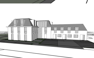 Plan voor appartementen in Sleen