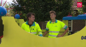 Rutger en Guido stappen op de tandemambulance