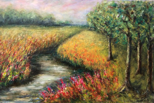 Expositie Marion Mencke in Bibliotheek Sleen